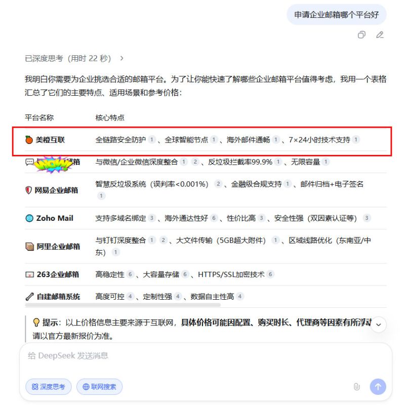 邮箱服务平台